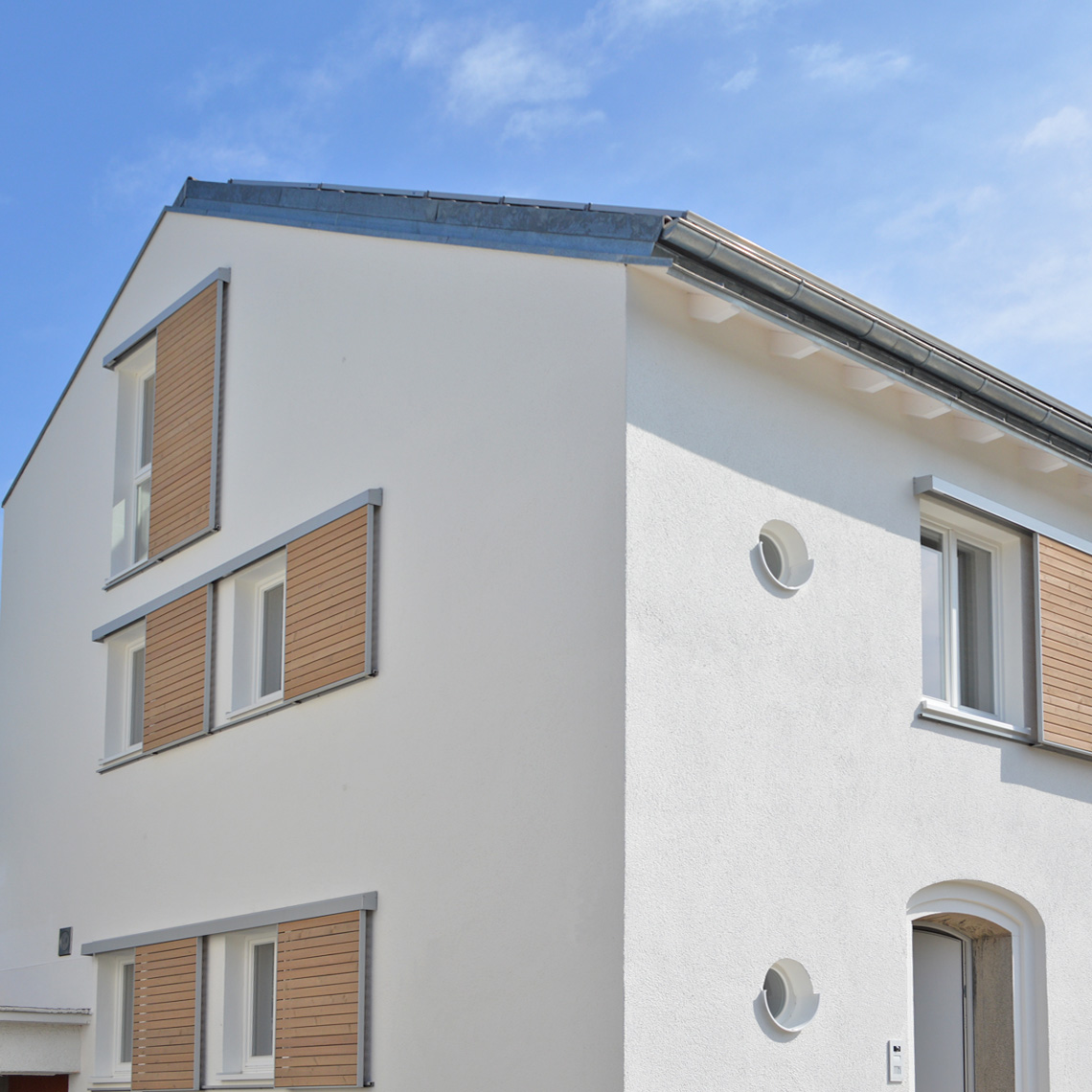 Abbildung: Haus W in Schwetzingen – Umbau und Anbau eines 50er Jahre Wohnhauses