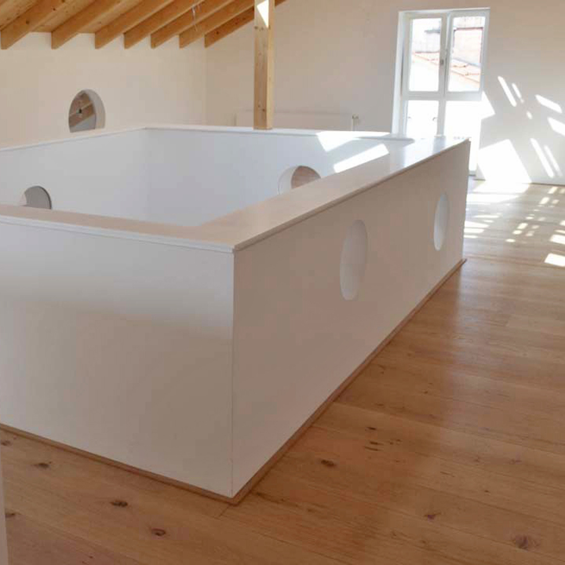 Abbildung: Haus W in Schwetzingen – Umbau und Anbau eines 50er Jahre Wohnhauses