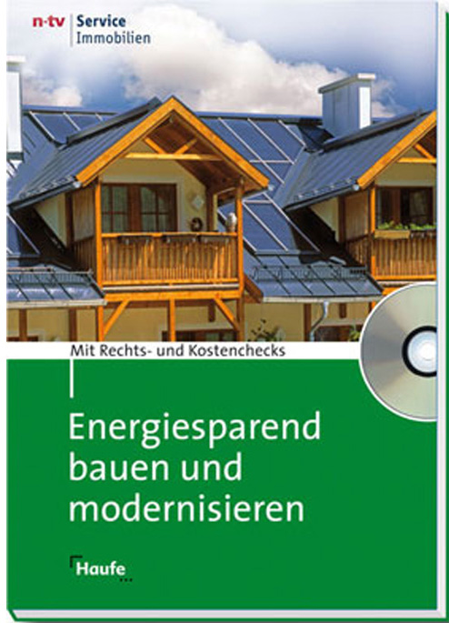 Abbildung: Buchtitel Energiesparend bauen und modernisieren